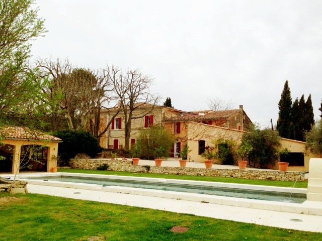 The villa.